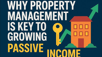 Why Property Management is Key to Growing Passive Income💵💶🏠🏢.