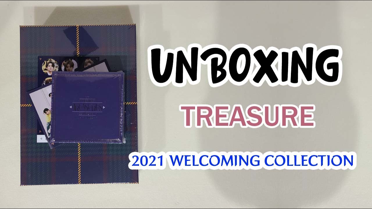 TREASURE’S 2021 WELCOMING COLLECTION & KIT VIDEO Unboxing