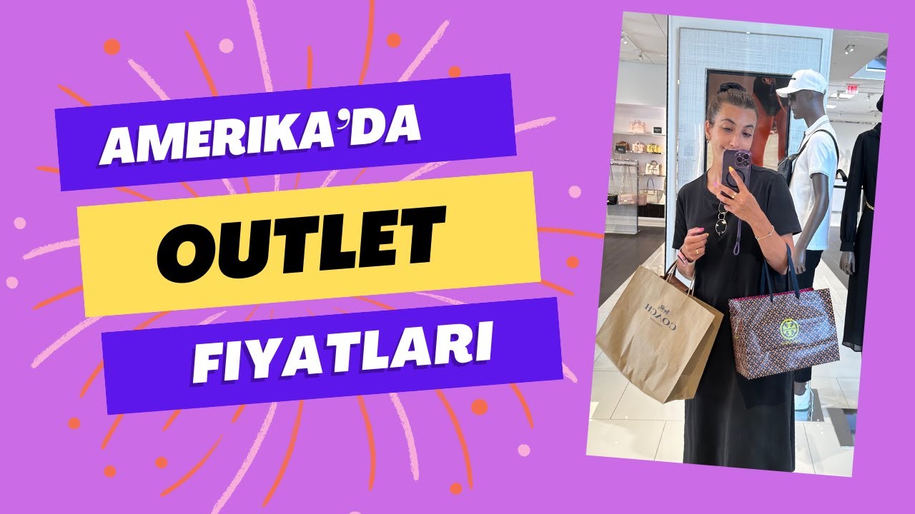 Amerika'da Outlet Turu!! COACH, MARC JACOBS, MICHAEL KORS, THE NORTH FACE, LACOSTE, TOMMY HILFIGER