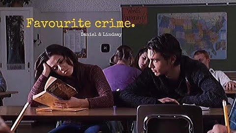 Favourite crime❤️‍🩹| Daniel & Lindsay ( freaks and geeks)