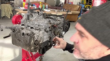 Part 3 - VW Bus with Subaru engine- engine prep