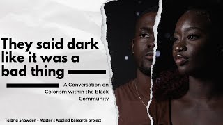 Colorism within the Black Community || USF 2023