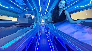 Vietnam’s VIP OVERNIGHT Capsule Hotel Bus!