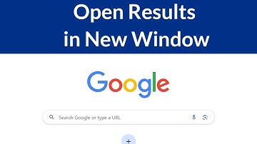 How to Enable Results in a New Window Google Search?