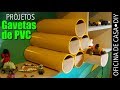 Gavetas de PVC - Organizar espaços #DIY - #oficinadecasa