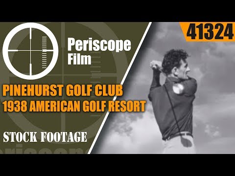 PINEHURST GOLF CLUB  1938 AMERICAN GOLF RESORT  NORTH CAROLINA 41324