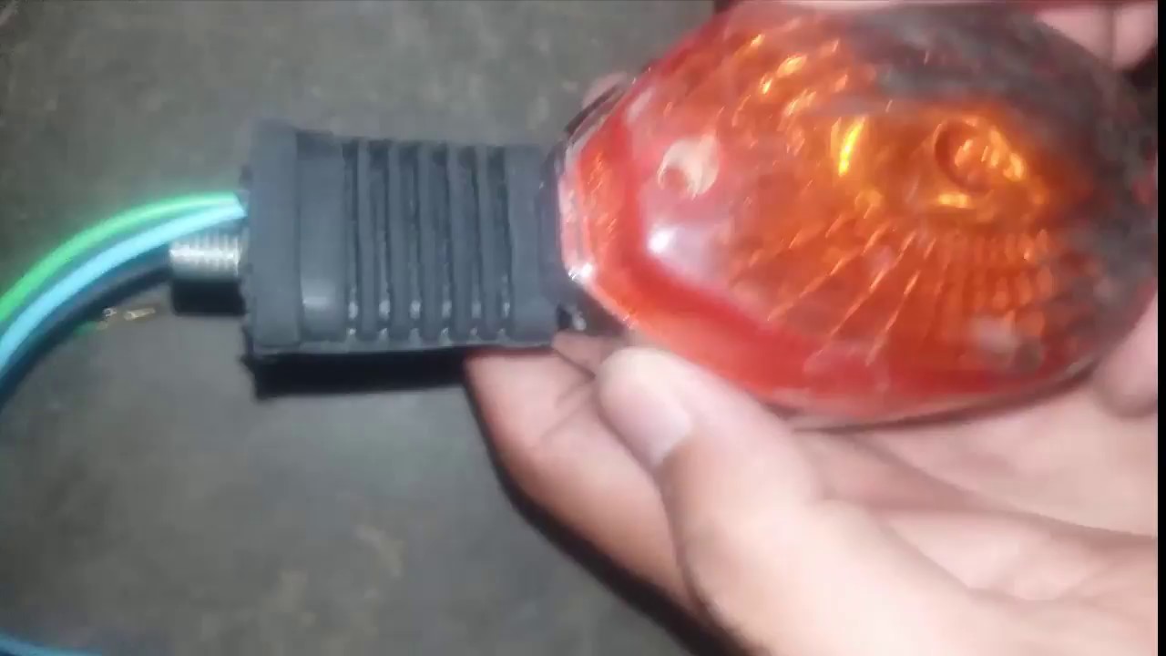 Fix Broken Rubber of Bike indicator and Install a New Rubber