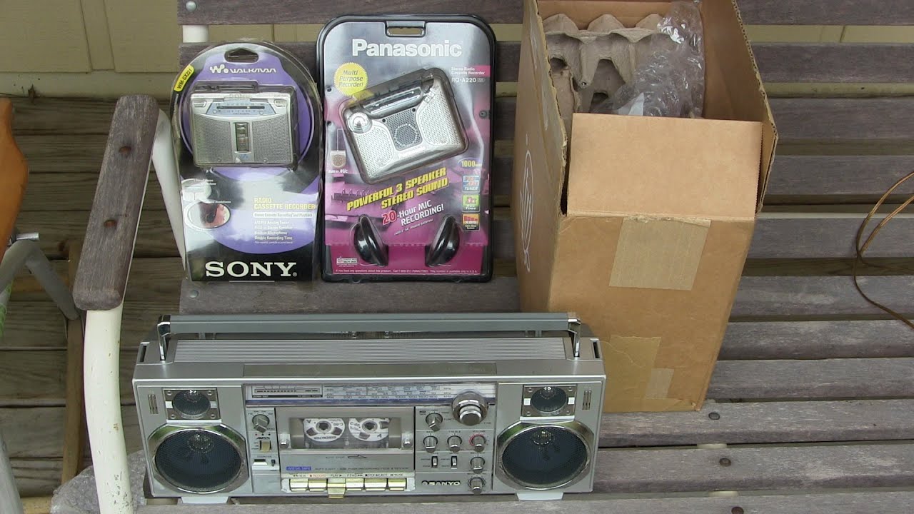 Sale nip Panasonic RQ-A220 Sony WM-GX221 Sanyo M7850K sold Sony MZ