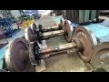 Indian Railway Train coaches || How to move train engine || Assembly making wheels
