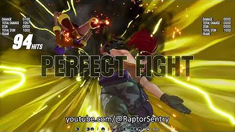 KOF XV New Patch 2.42 Leona Stun TOD 100% 94 Hit Corner Combo (Quick Max, Late Blue Max)