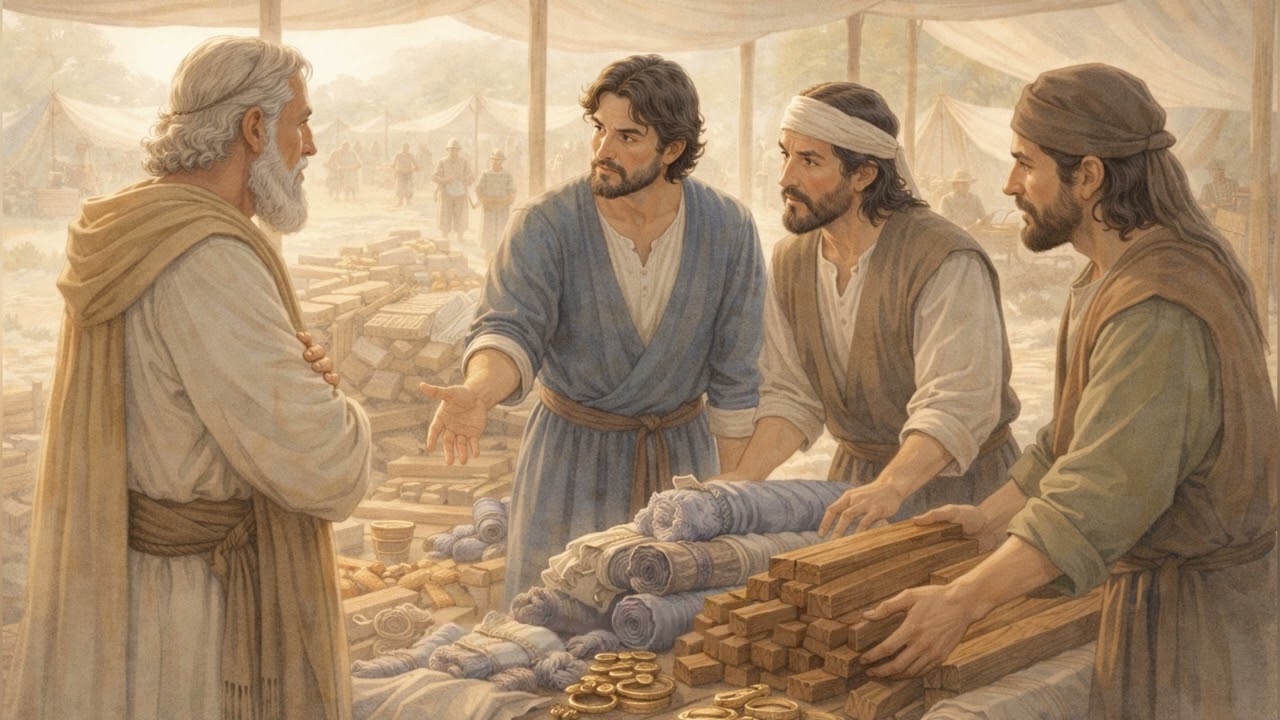 02036 출애굽기 영광의 주 참 건축자여｜출애굽기 36:1 (개역개정)