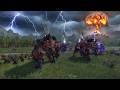 Shadows Devour the Maw: MASSIVE 4K CINEMATIC Battle in Total War Warhammer 3