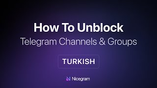 How To Unblock Telegram Channel Or Group In Nicegram. Fixing This Channel Cant Be Displayed Tr