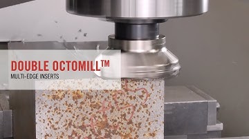 16 Edges for Maximum Face Milling Economy with Double Octomill | Seco Tools