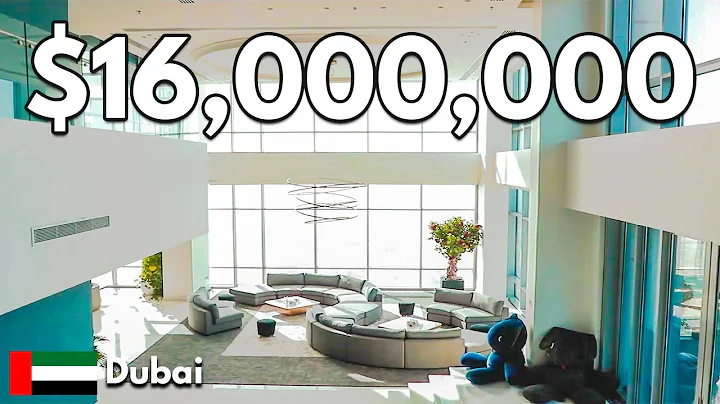 Touring a $16,000,000 Luxury Penthouse With Burj Khalifa Views in Dubai | Luxe List