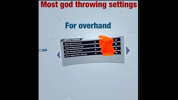 Most god Throwing settings pt 2