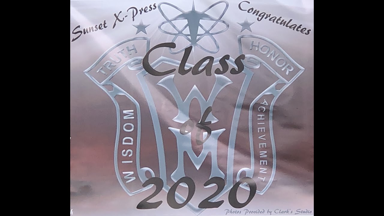 2020 Senior Class of West Middlesex High School YouTube