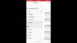 How to see All Sent emails in Apple Mail app?