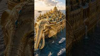 Elephant #aiartfantasy #aicruise #megaship #ship #elephant
