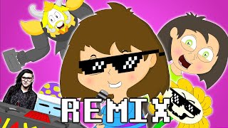 ♪ UNDERTALE THE MUSICAL ft SKRILLEX - Animation Song Parody Remix