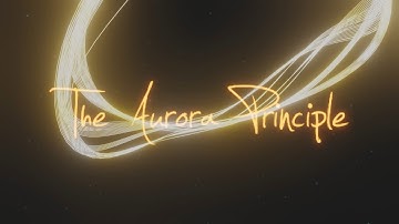 The Aurora Principle: Wishful Sleeping MusicNodes visualisation in Blender 3D