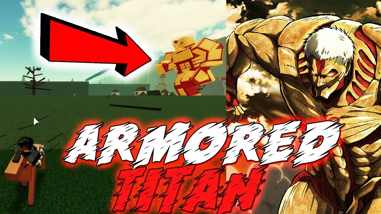 Armored Titan Attack On Titan Revenge Beta Youtube - roblox vids revenge