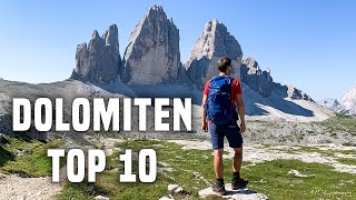 Dolomiten: Top 10 Wanderungen und Bergtouren in den schönsten Bergen der Welt screenshot 2