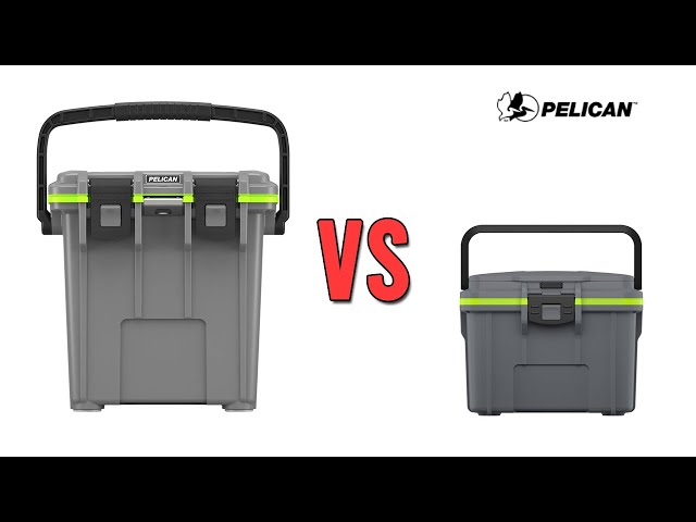 Pelican 20 QT vs. 8 QT Elite Coolers, a Side by Side Comparison and Review  