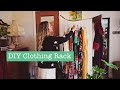 I made a BOHO DIY clothing rack for the cottage (story61)