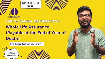 CM1: Life Assurance Contracts (Part 1)