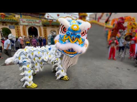 Video Múa Lân 2022 LSR Tinh Võ liên hoan Lân Sư Rồng đền thờ... - youtube