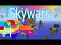 Minecraft Skywars #4-Mi primera victoria en skywars