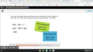 Envisions Use Partial Differences to Subtract