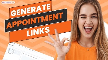 Generate Appointment Links - EngageBay