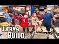 Ultra4 Jeep Wrangler Build Episode 3 - Long Arm Crossmember &amp; Tub Cutting!!
