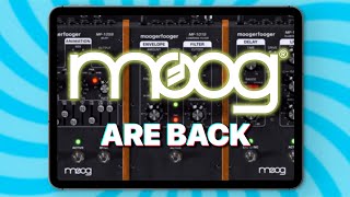 Moog's MoogerFooger Apps on iPad!