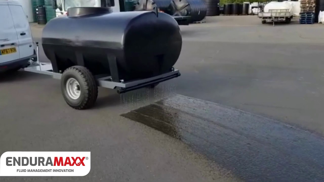 Site Tow Dust Suppresion Water Bowser with Dribble Bar for effective dust dampening