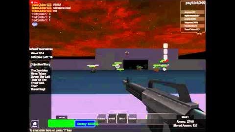 Roblox: undead nation ;zombie game