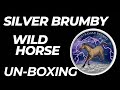 Perth Mint Silver Bullion Brumby Wild Horse - UN-boxing today! limited to only 1500 made, very cool.