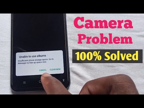 Camera unable to