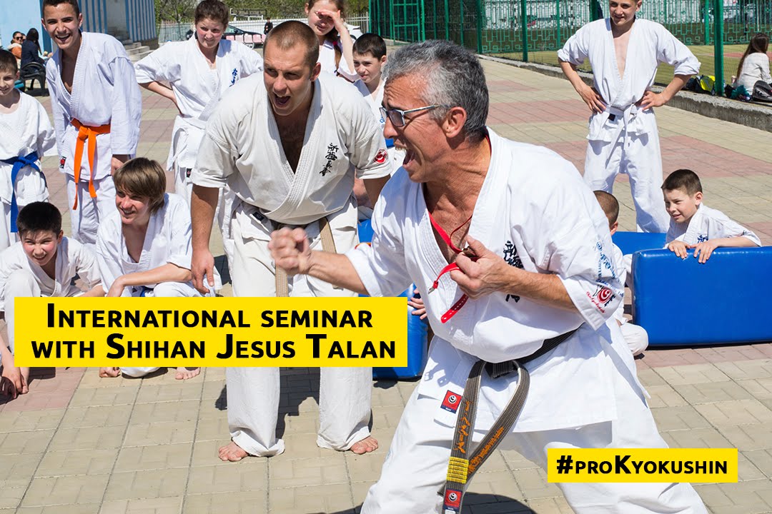 Highlight Shihan Jesus Talan, Semimar in Moldova (ShinKyokushinkai 2015)