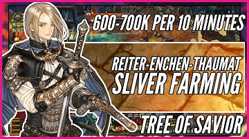 【SchwarzerReiter - Enchanter - Thaumaturge】Baubas Cave Sliver Farming | Episode 12 | Tree of Savior