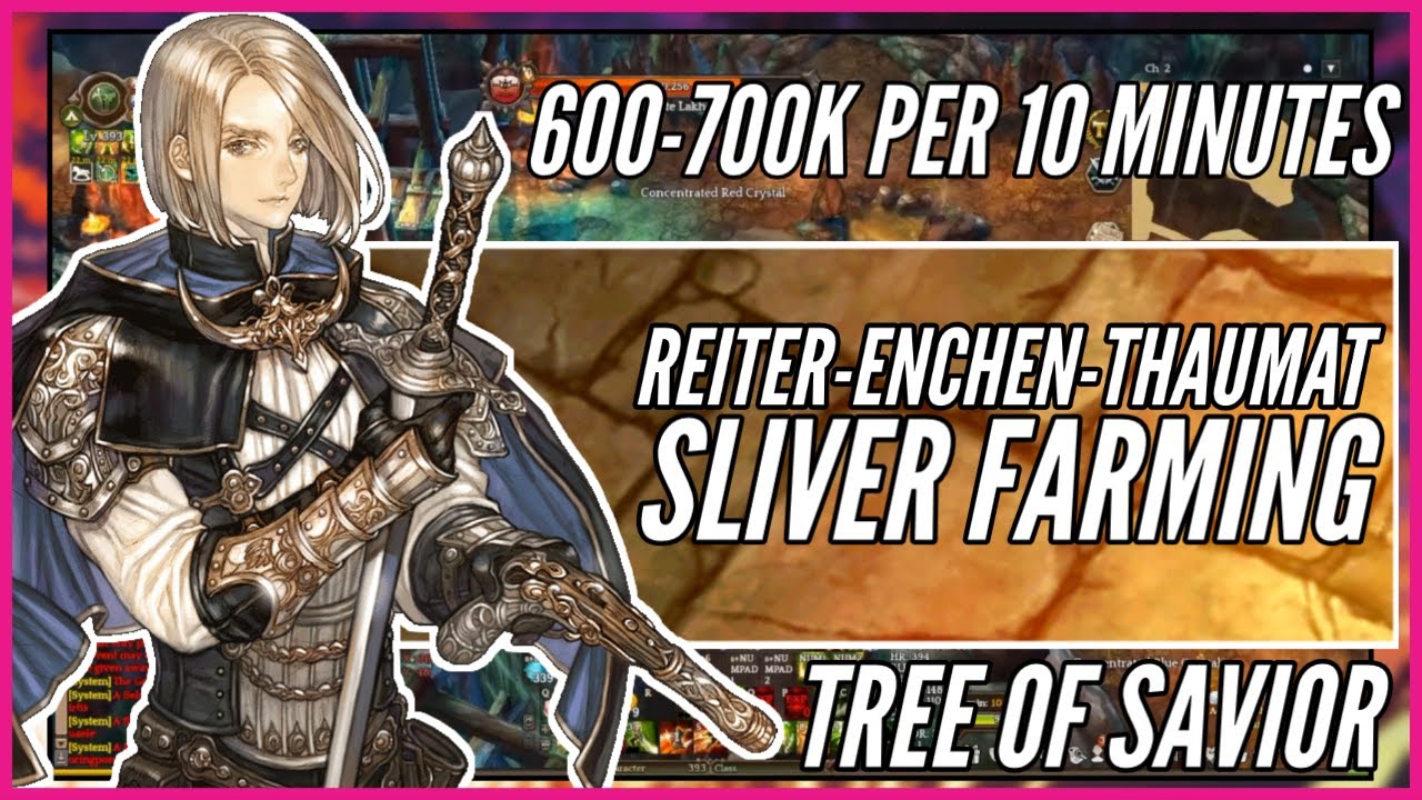 【SchwarzerReiter - Enchanter - Thaumaturge】Baubas Cave Sliver Farming | Episode 12 | Tree of Savior
