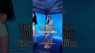 Most Viewed Mv From Each Generation