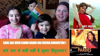 AMERICANS REACT TO "I Love My India (Part 2) - Pardes"