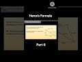 Herons formula  class 9th  animated  part8  cbse  rbse