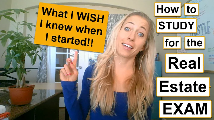 How to STUDY for the REAL ESTATE EXAM