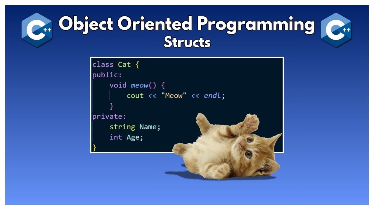 Object Oriented Programming in C++ - Structs - YouTube