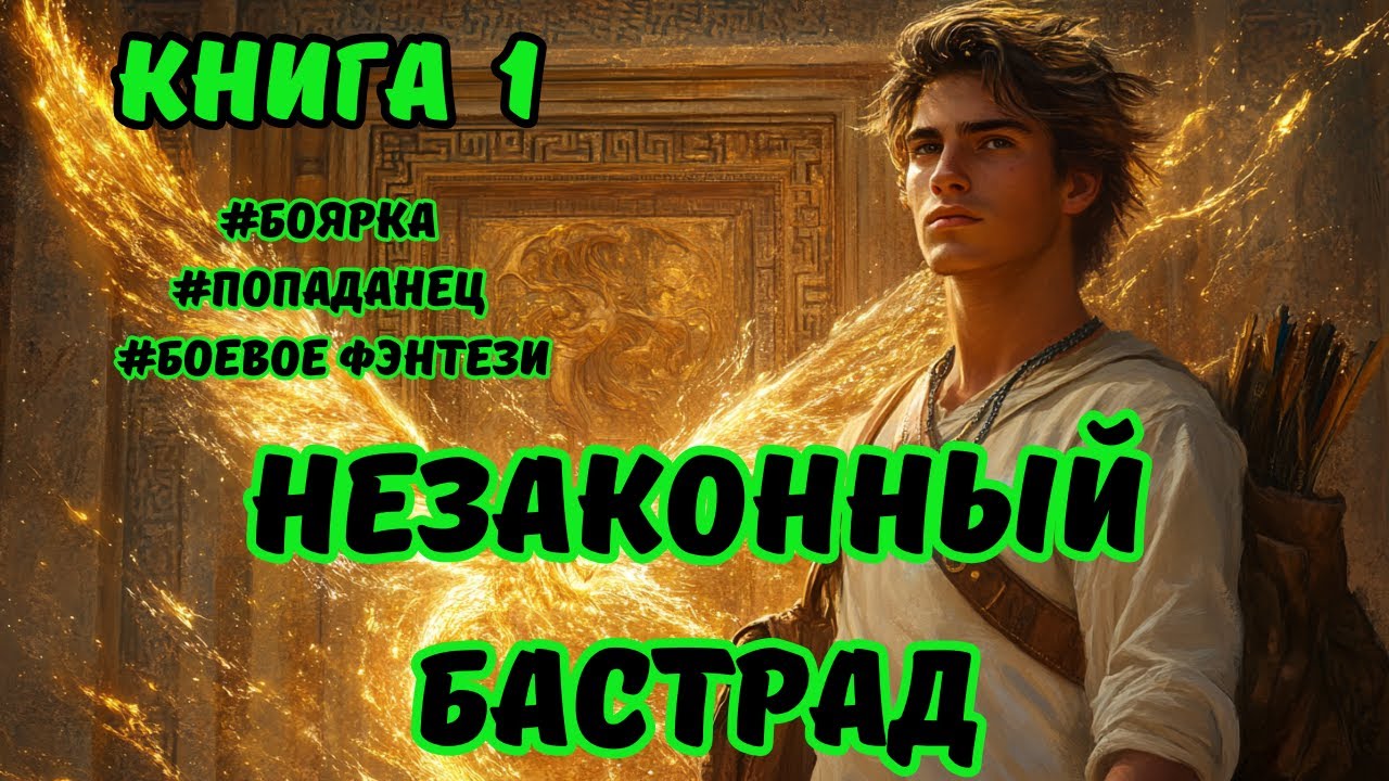 | Аудиокнига | НЕЗАКОННЫЙ БАСТРАД  | КНИГА 1 | Фэнтези | ПОПАДАНЕЦ | #аудиокниги #фэнтези #боевик