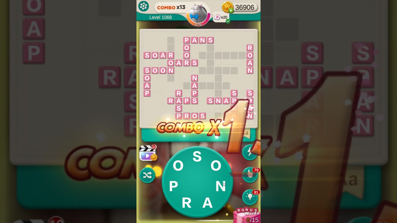 WORD VILLAS level 1068